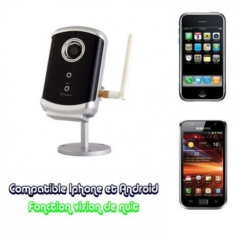 Caméra IP WIFI CW212W avec vision de nuit Caméra IP WIFI CW212W avec vision de nuit